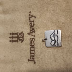 James Avery swimmer silhouette charm
